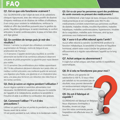 Boutique officielle 🇧🇪 | 👩‍⚕️💃 𝐆𝐋𝐎𝐑𝐄𝐍𝐃𝐀® Moringa · Berbérine + NAD+ – Patch Microneedle Nano Avancé 10-en-1 (1 patch/jour, résultats visibles en 7 jours)