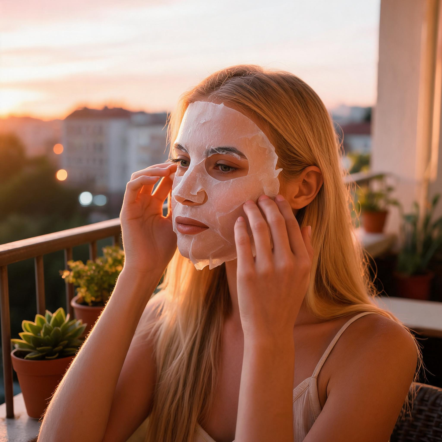 Masque tissu anti-âge au rétinol – Renouvellement de la peau