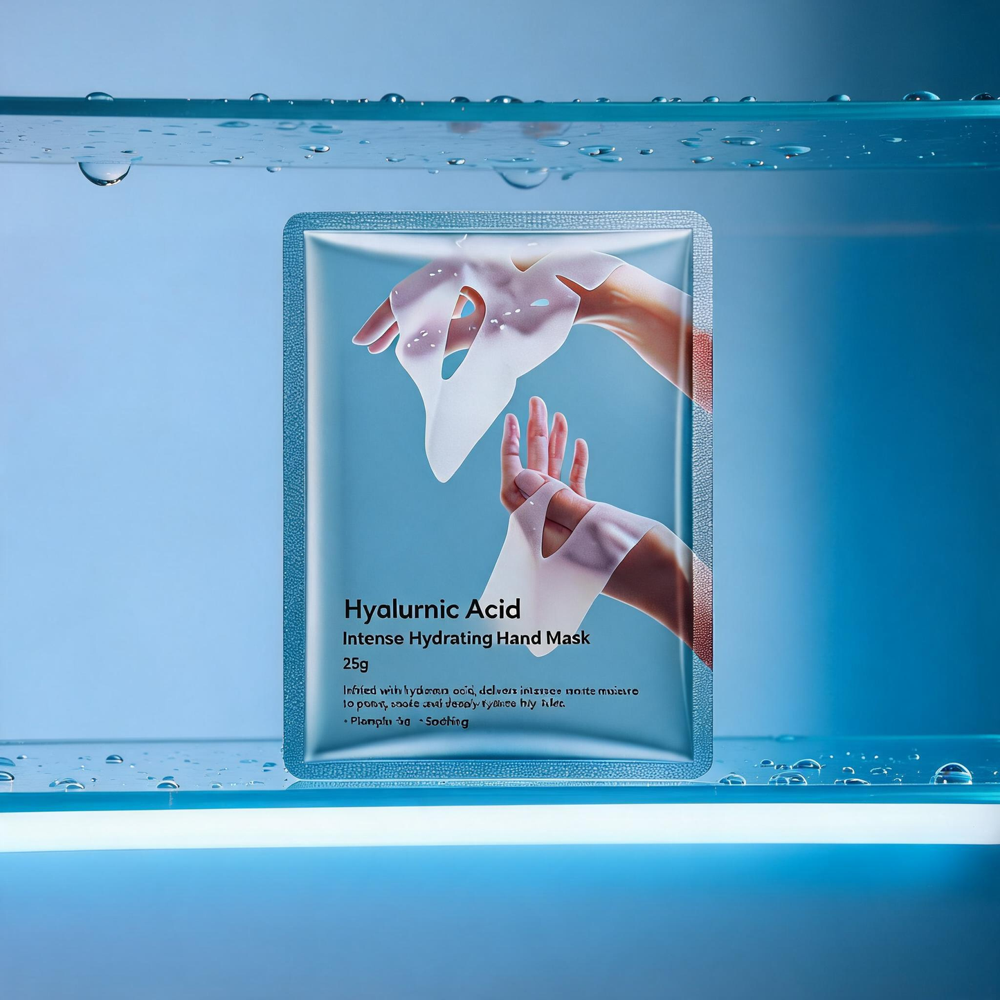 Masque tissu hydratant intense à l’acide hyaluronique